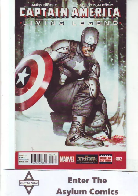 Marvel Captain America Living Legend #2 Dec 2013 Free P&P Same Day Dispatch