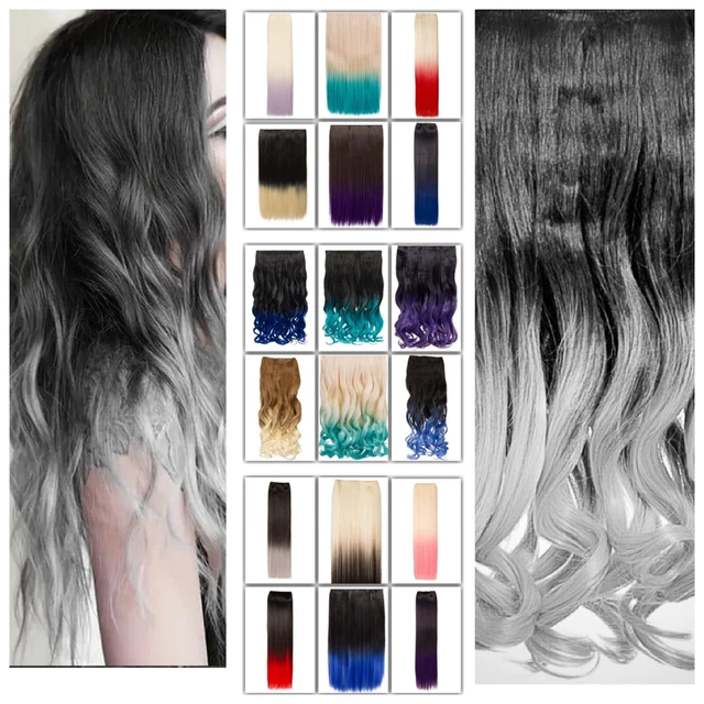 Dip dye hair extensions uk discount