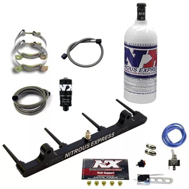 NX-62201-2.5P Nitrous Express Nitrous System, Billet Spray Bar System For Hayabu