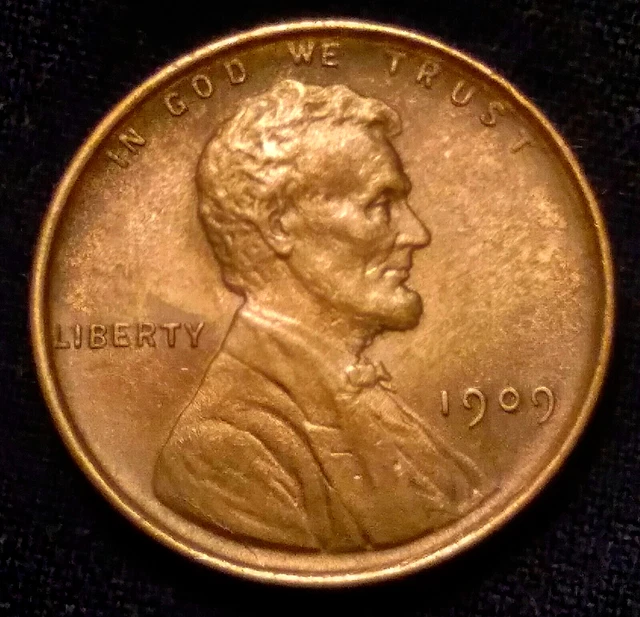 1909 P Lincoln Wheat Penny Cent ~KEY DATE~ *Higher Grade* AU+