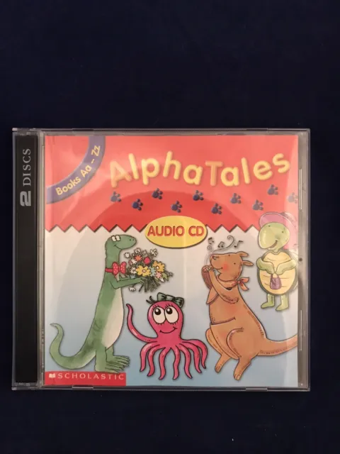 AlphaTales Audio CD: Double CD Set With All 26 Stories and Cheers!