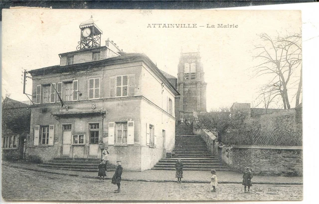 CP 95 Val-d'Oise - Attainville - La Mairie