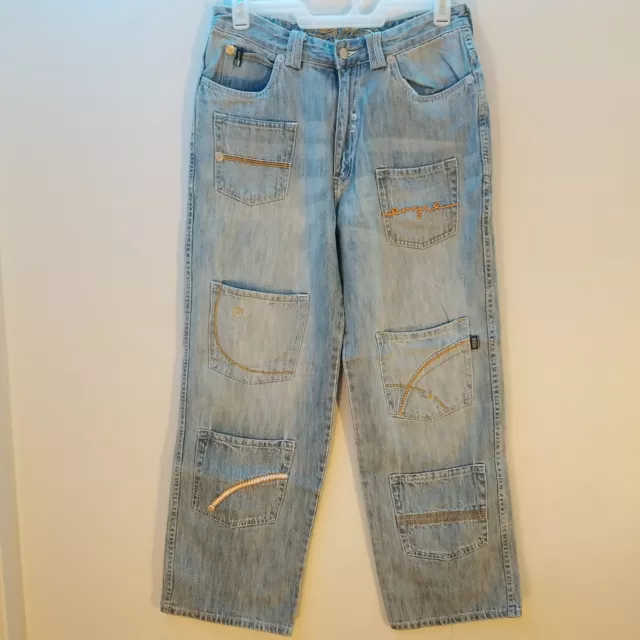 ENYCE 96 Mens Vintage Jeans 12 pockets  90s Hip Hop Old School size 32