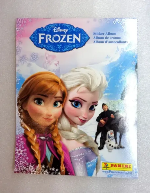 Panini Disney Frozen Sticker Album w/10 Stickers, New