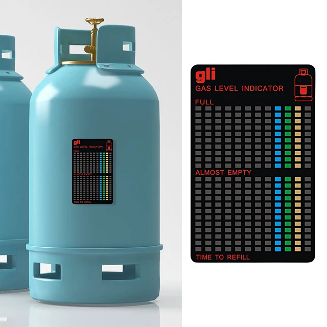 Misuratore livello gas magnetico chiaro comodo livello serbatoio carburante