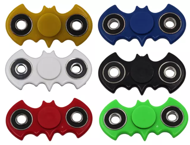 Batman Hand Spinner Kids Finger Sensory Toy Stress Anxiety ADHD Focus Autism 6PK