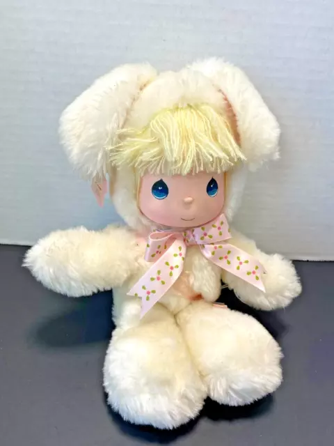 Vintage Precious Moments Plush Doll Honey Bunny Applause 1988 Easter w Tags 3