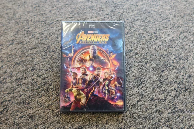 Brand New Marvel Avengers Infinity War DVD - Factory Sealed!