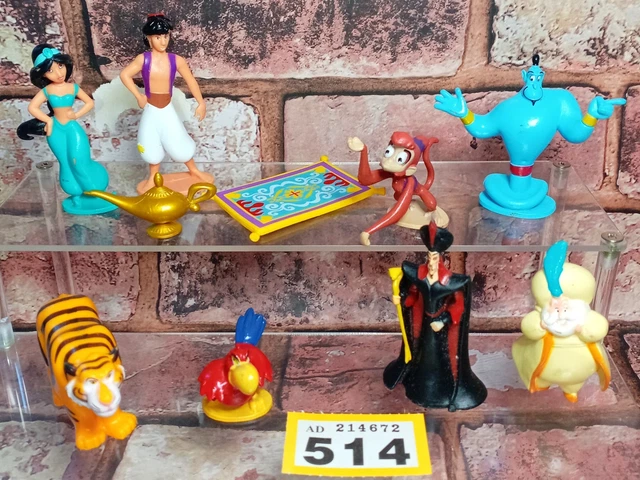 DISNEY ALADDIN MINI figures Toy Bundle Cake Toppers £6.99 - PicClick UK