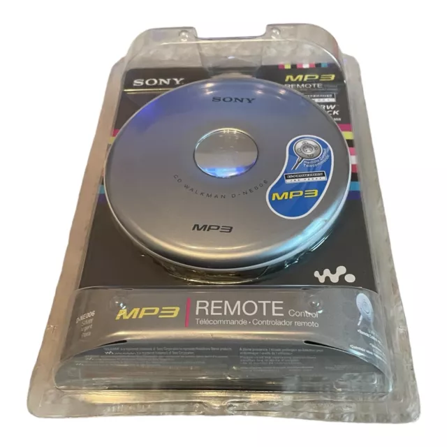 Sony Walkman D-NE006  Tragbare CD MP-3 Player CD-R/RW funktionsfähig NEUWERTOVP 2
