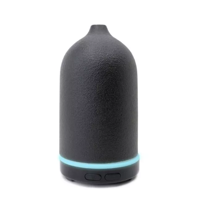 Zyle ZY060BZ schwarz Keramik Duft 7 LED Farbe Aroma Diffusor für Aromatherapie 2