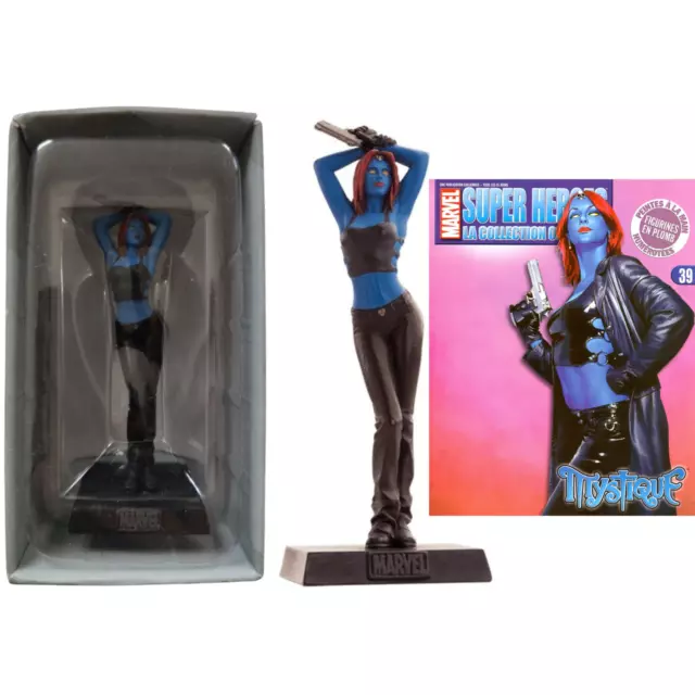 Marvel Super Heroes Mystique 39 Figurine Plomb Collection Eaglemoss Comics BD TV