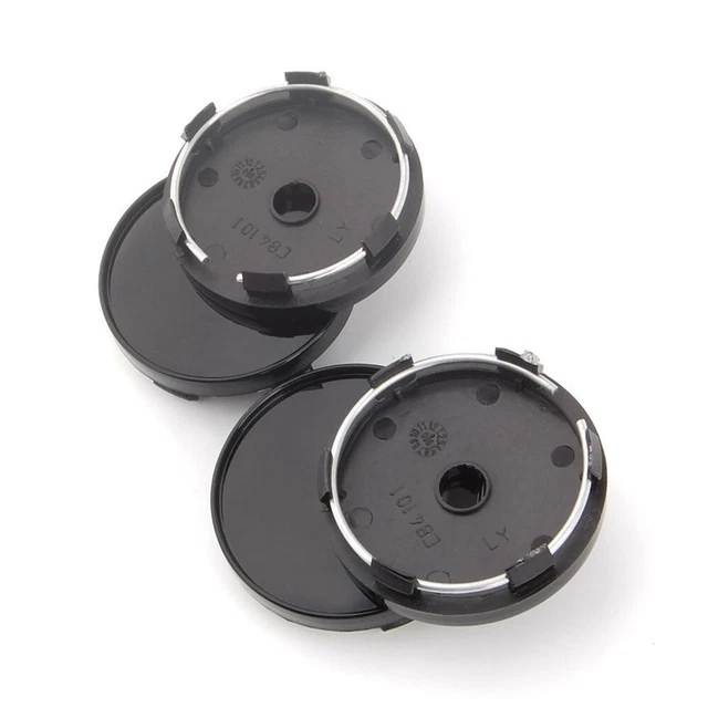 Copricapo Ruota Centrale Auto SUV Premium Foro Cerchio Copricapo Mozzo Set 4 Pz