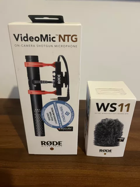 MICRO VideoMic NTG +bonnette WS11 RODE