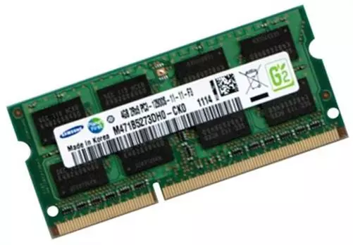 4GB SAMSUNG DDR3 SO DIMM RAM 1600 Mhz M471B5273DH0-CK0 PC3-12800 Notebook 0x80CE