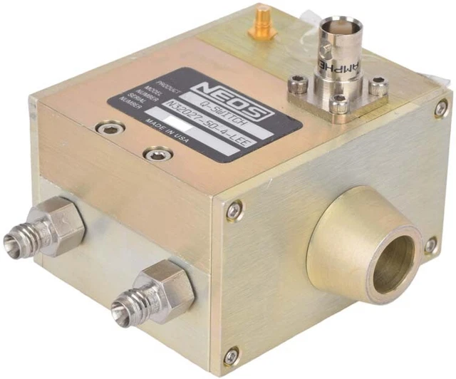 NEOS N32027-50-4-LEE Solid State Pulse Acousto-Optic AOM Laser Module Q-Switch