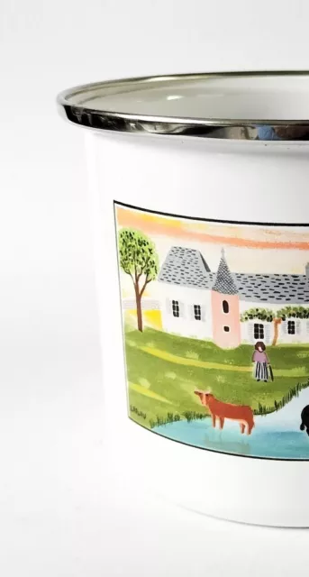 Villeroy and Boch Design Naif Stovetop Milk Pan - Cows and Farms  Laplau - RARE 3