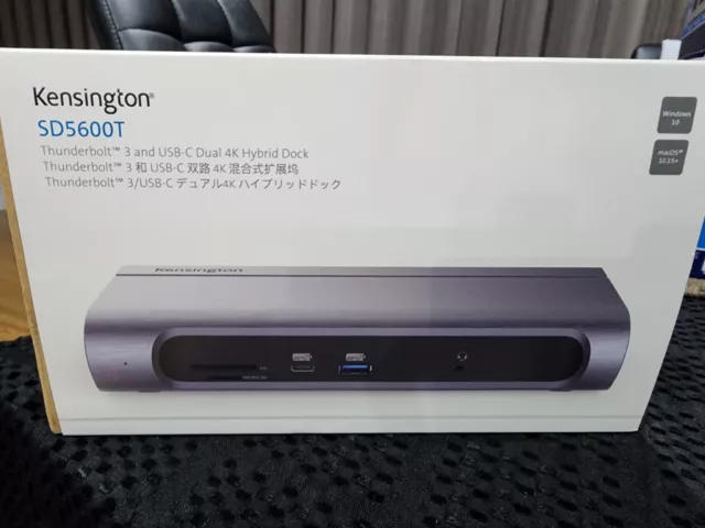 Kensington SD5600T Dual 4K Hybrid Docking Station