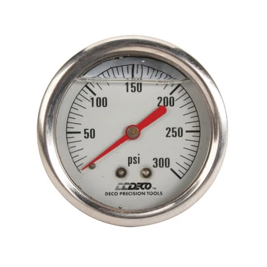 Deco Hydraulic Wheel Load Checker Replacement Gauge, 0-300 lbs