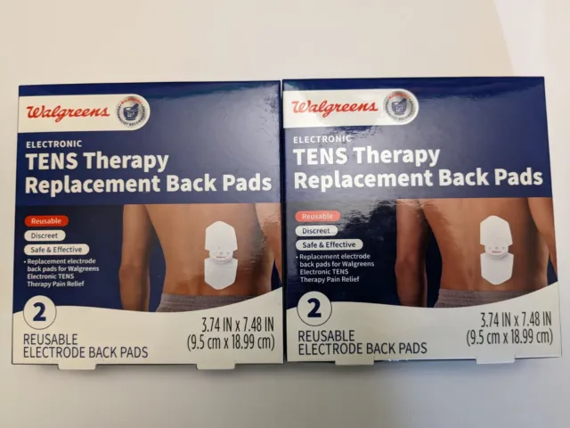 Walgreens Electronic TENS Therapy Replacement Back Pads