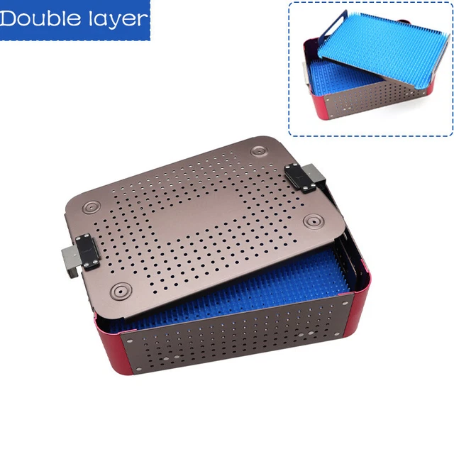 Universal Sterilization Tray Case for Disinfection box tray Surgical Instruments