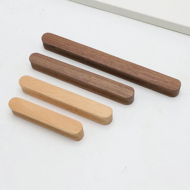 Kitchen Cupboard Handle Pull Wooden Closet Cabinet Drawer Single Hole Knob New