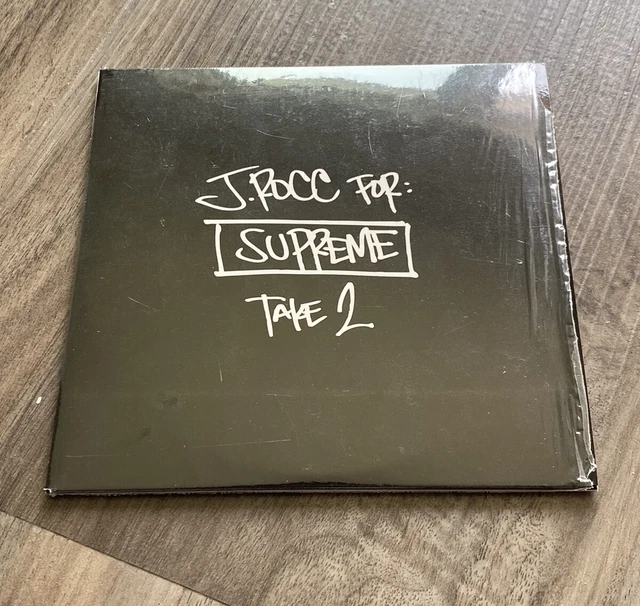 SUPREME NYC J ROCC TAKE 2 MIXTAPE CD RARE 2010 PROMO box logo hoodie nas vinyl