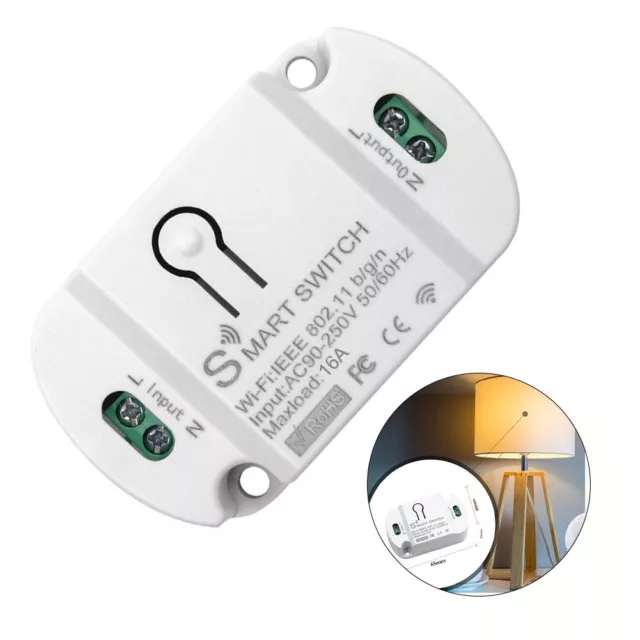 Wifi Smart Switch with Timer Function Control Devices Through Mobile App