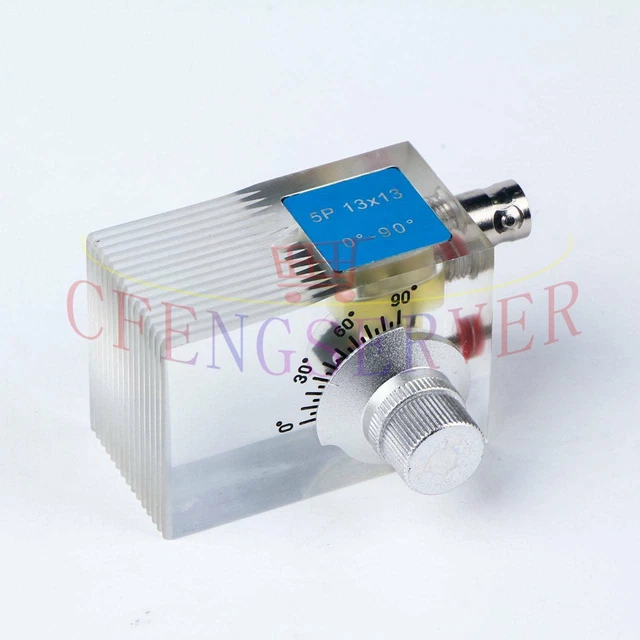 Sensore sonda sintonizzabile angolo variabile 5P 13X13 per rilevatore di difetti ad ultrasuoni nuovo