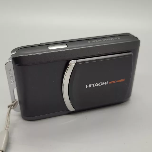 Hitachi HDC-881E 8.0MP Compact Digital Camera Black Tested