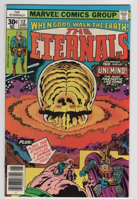 The Eternals #12 (Marvel, June 1977) Newsstand 8.5