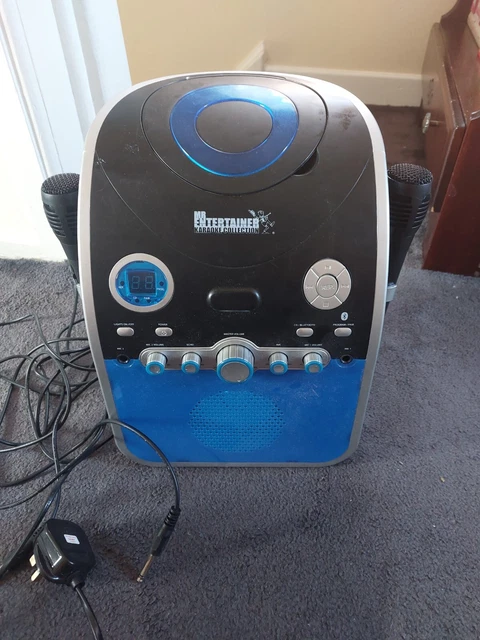 Mr Entertainer CDG Karaoke Machine With Bluetooth & Flashing LED Lights KAR120
