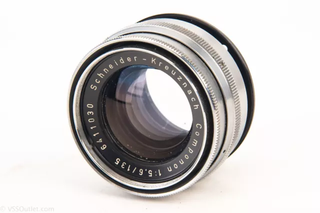 Schneider Kreuznach Componon 135mm f/5.6 Darkroom Enlarging Lens with Ring V22
