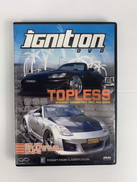 Ignition DVD Edition 023 Topless Convertible Car Near Mint Disc