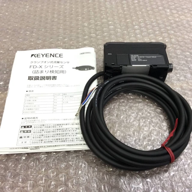 Keyence FD-XA1 Clamp-On Type Flow Sensor FD-X Series Controller Used