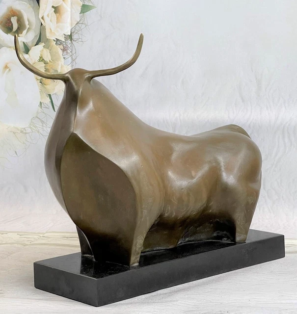 The Plump Bull by Fernando Botero Bronze Abstract Modern Art Figure Artwork Sale