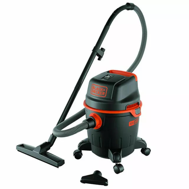 Réservoir Aspiratutto Aspirateur Humide 20L 1200W BXVC20PE Black + Decker