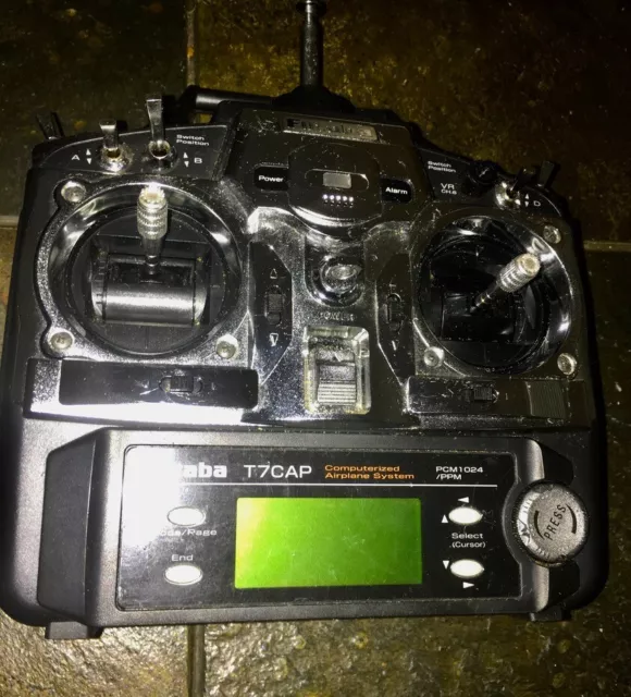 Futaba 7C T7CAP FM PCM R/C Radio - Air / heli Transmitter with 5 RECEIVERS! Futaba 7C T7CAP FM PCM R/C Radio - Air / heli Transmitter with 5 RECEIVERS!