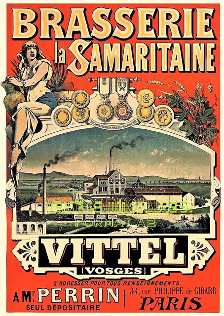 Bouteille d'eau Vittel 50 cl - L'Emporter Restaurant Snack à Evenos