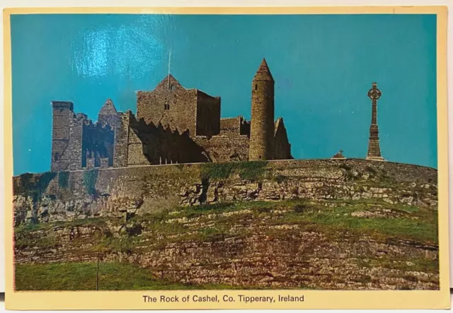 Vintage Postcard The Rock of Cashel, Co. Tipperary, Ireland