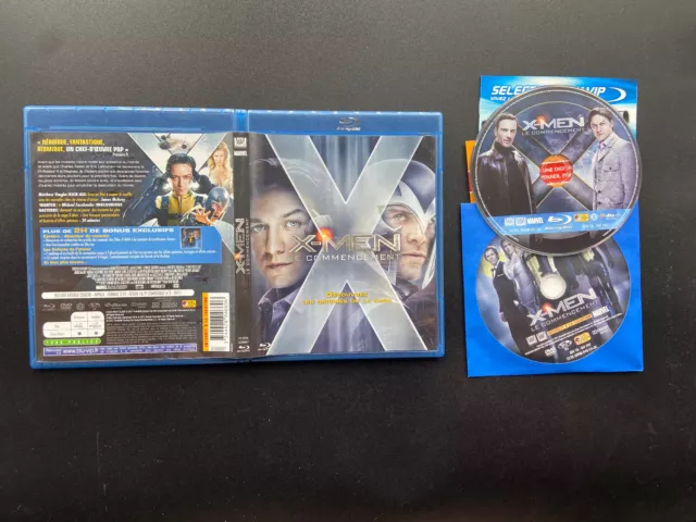 X-men  Le Commencement Blu-Ray DVD Disc Bluray Film