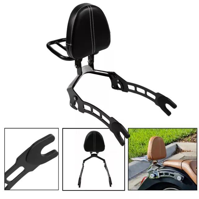 Passenger Rear Backrest Sissy Bar Luggage Rack For Indian Scout Sixty 2015-2023