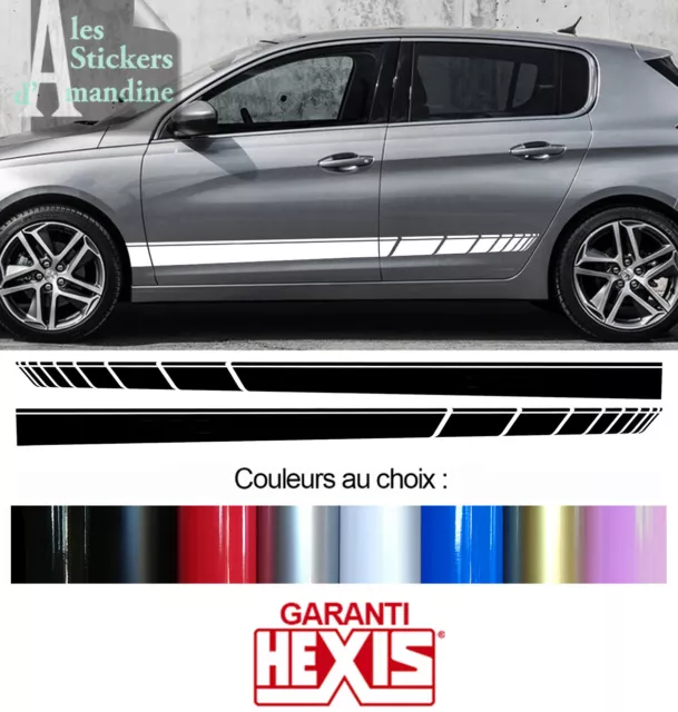 2 X BANDES Bas De Caisse Pour Peugeot 308 Sport Autocollant Sticker  Bd573N-62 EUR 29,90 - PicClick FR