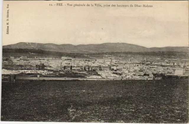 CPA AK MAROC FEZ Vue générale (10270)