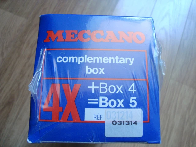 MECCANO BOITE COMPLÉMENTAIRE M N°6A incomplète EUR 59,99 - PicClick FR