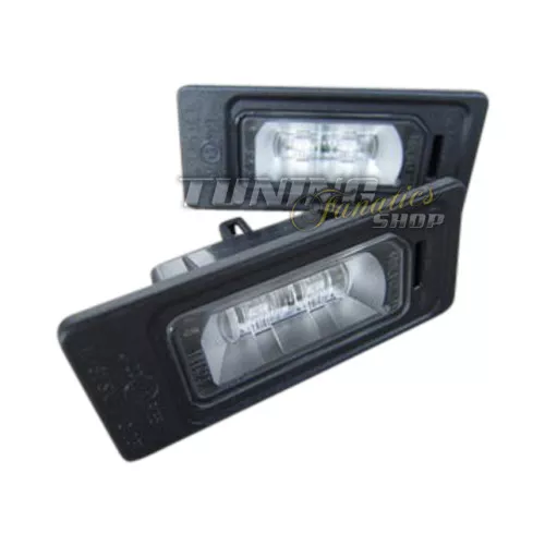 Original VW Audi SMD LED Éclairage De Plaque D'Immatriculation Lumières 8K Kit