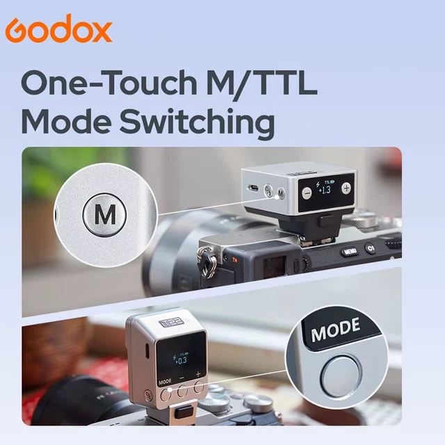 Godox iT20 C iFlash TTL Camera Flash Silver Canon