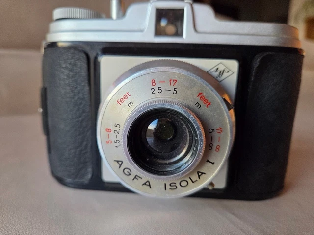 Appareil Photo Vintage Agfa Isola 1 Avec étui En Cuir – Argentique 24x36