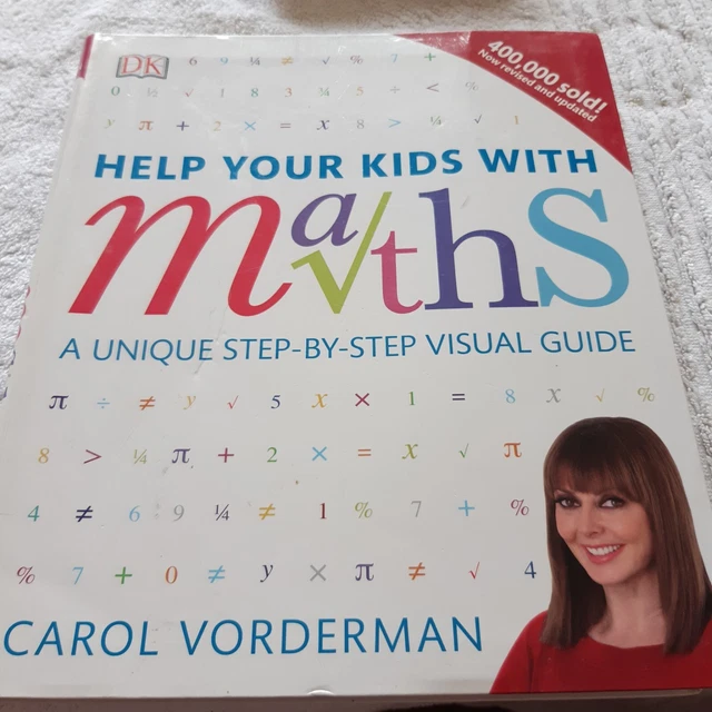 HELP YOUR KIDS With Maths Visual Guide By Carol Vorderman 2 00 Help your kids with maths visual guide by carol vorderman 2 00