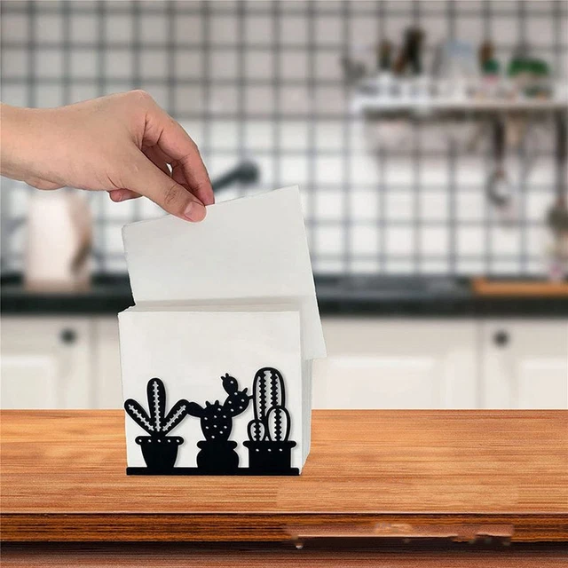 Tissue Dispenser Easy Access Storing Cactus European-style Table Napkin Holder